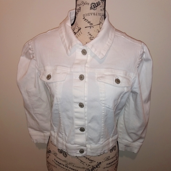 Ashley Vintage Charm Jackets & Blazers - 🛍️ Ashley Vintage Charm Designer Stretch Denim Jacket 🧥 (M)